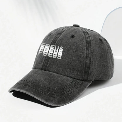 Classic Unisex Baseball Cap With "FOCUS"