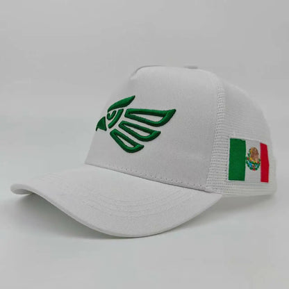 Unisex Mexican Eagle Label Baseball Caps