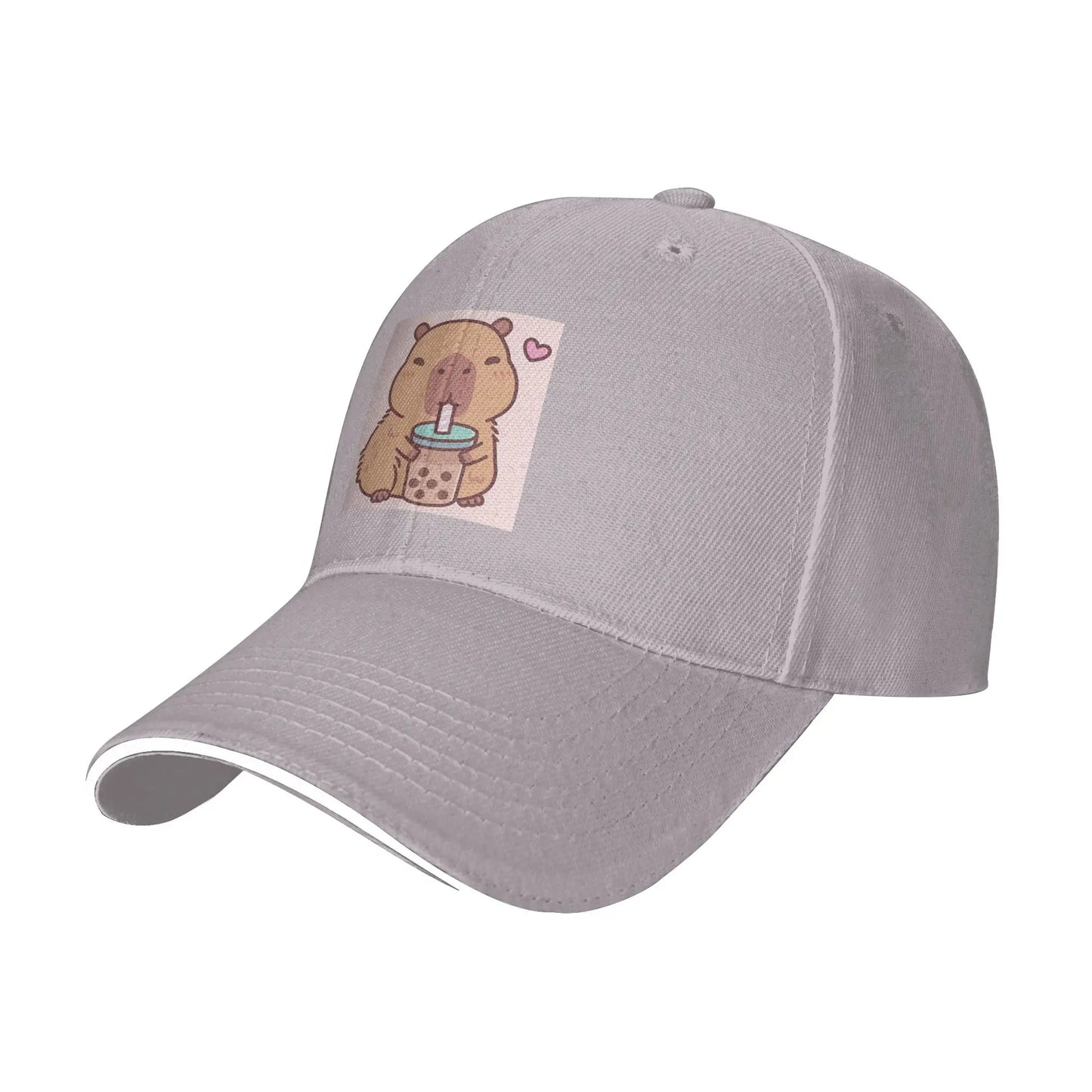 Cute Capybara Be Cappy Cap Casual Baseball Caps