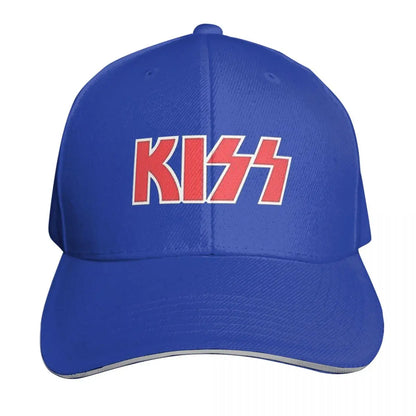 Kiss Logo Band Cap Fashion Casual Baseball Caps