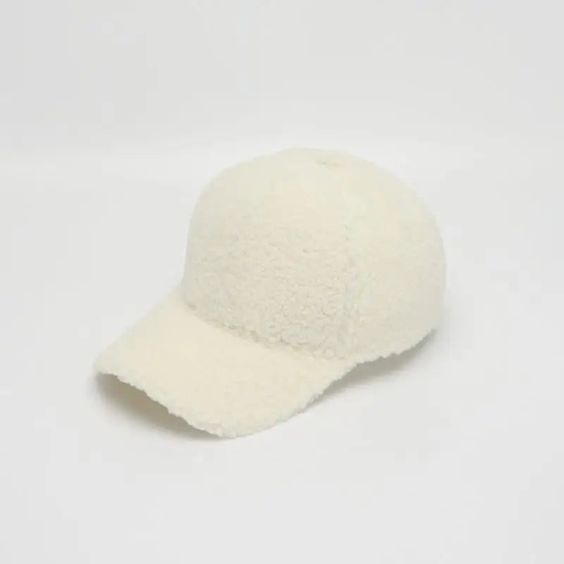 Winter Hats For Women Faux Fur Baseball Cap Female Outdoor