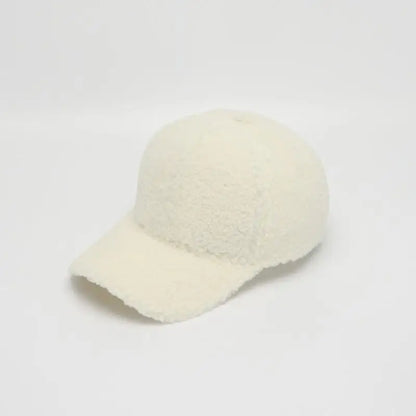 Winter Hats For Women Faux Fur Baseball Cap Female Outdoor