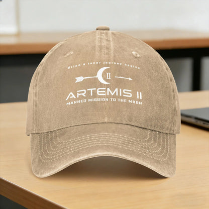 Artemis II Back to the Moon 2026 Sun Baseball Cap