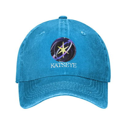 Washed Baseball Cap Katseye Cover Logo Summer Hip Hop Hats For Female Male
