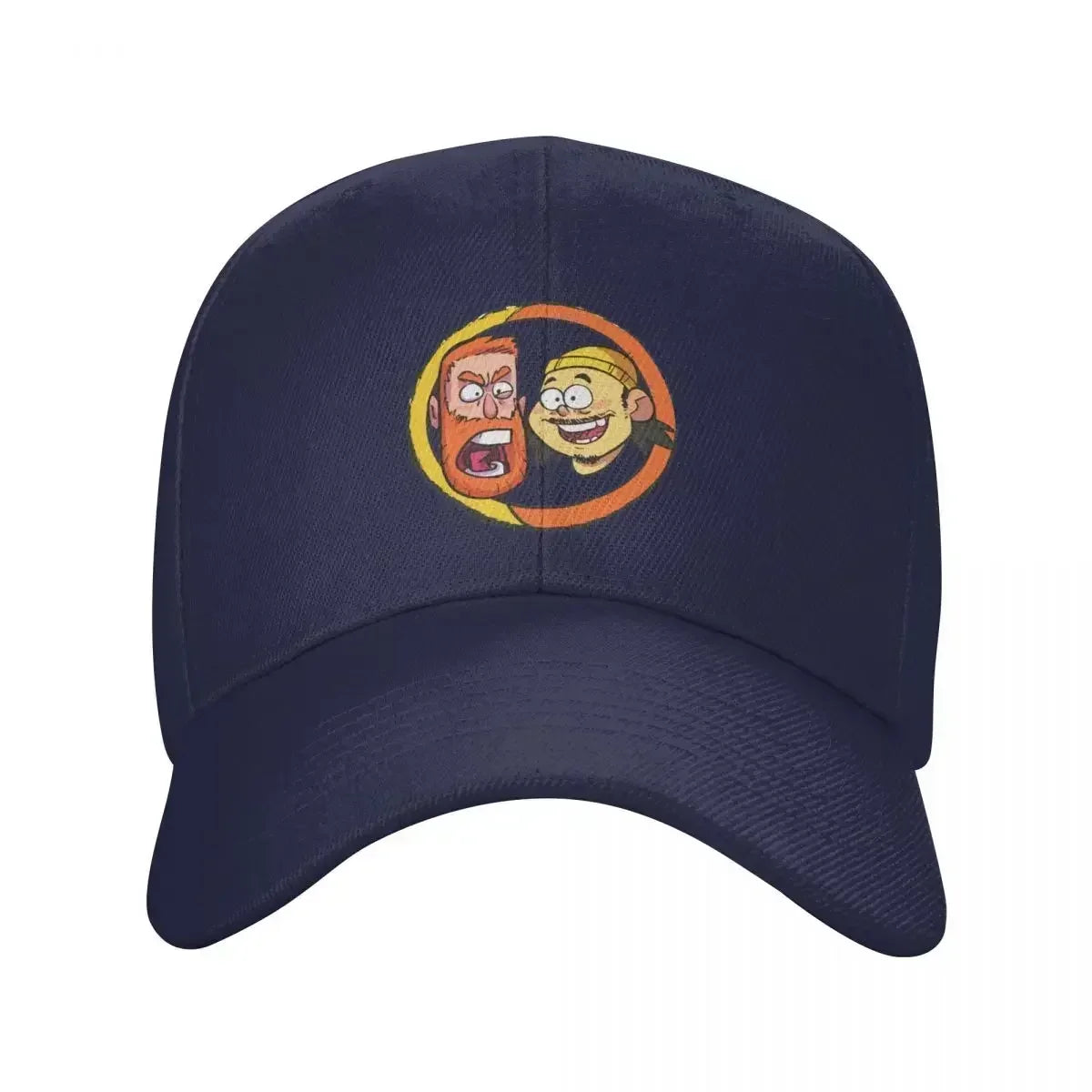 Bad Friends Andrew Santino Circle Design Baseball Cap