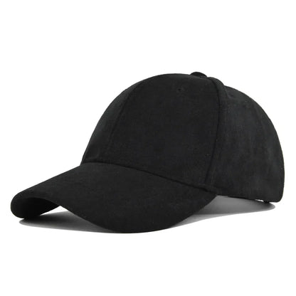 Fashion False Suede Baseball Caps