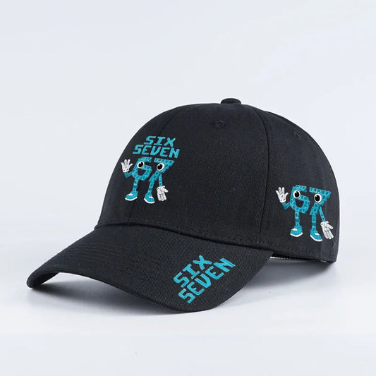 Retro '67 Cartoon Print Baseball Cap