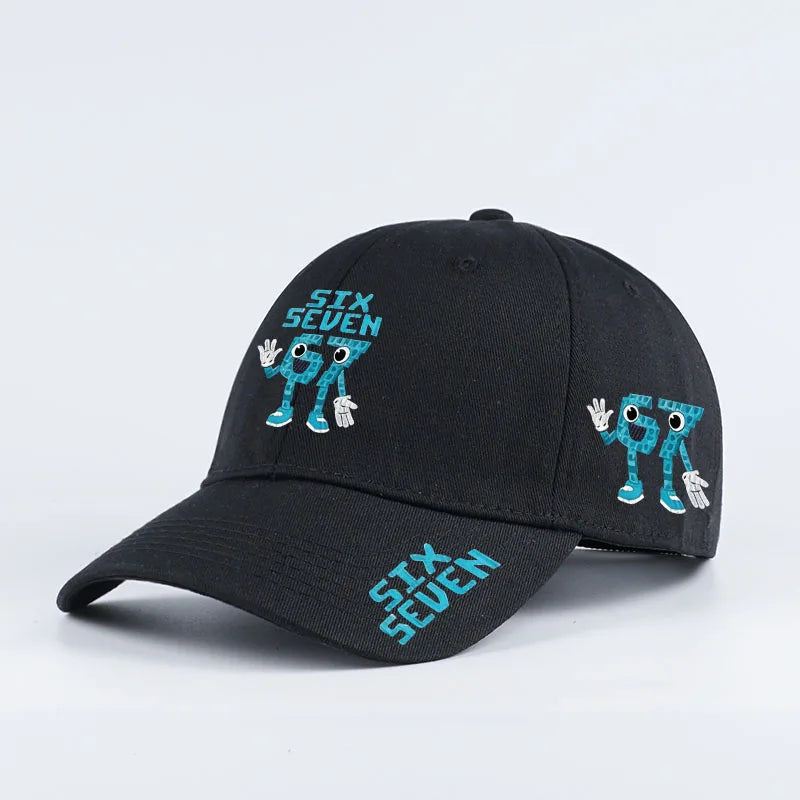 Retro '67 Cartoon Print Baseball Cap