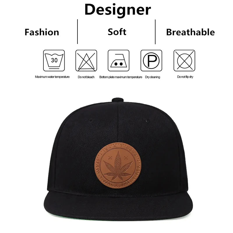 Maple Leaf Man Women Snapback Caps Hip Hop Hats For Men Classic