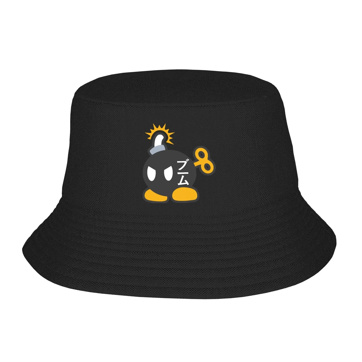 Teen Bucket Hat Super Marios Princess Peach Picnic Headwear Foldable