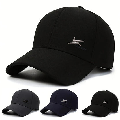 Unisex Two Hook Embroidery Baseball Caps Spring And Autumn