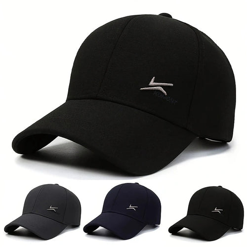Unisex Two Hook Embroidery Baseball Caps Spring And Autumn