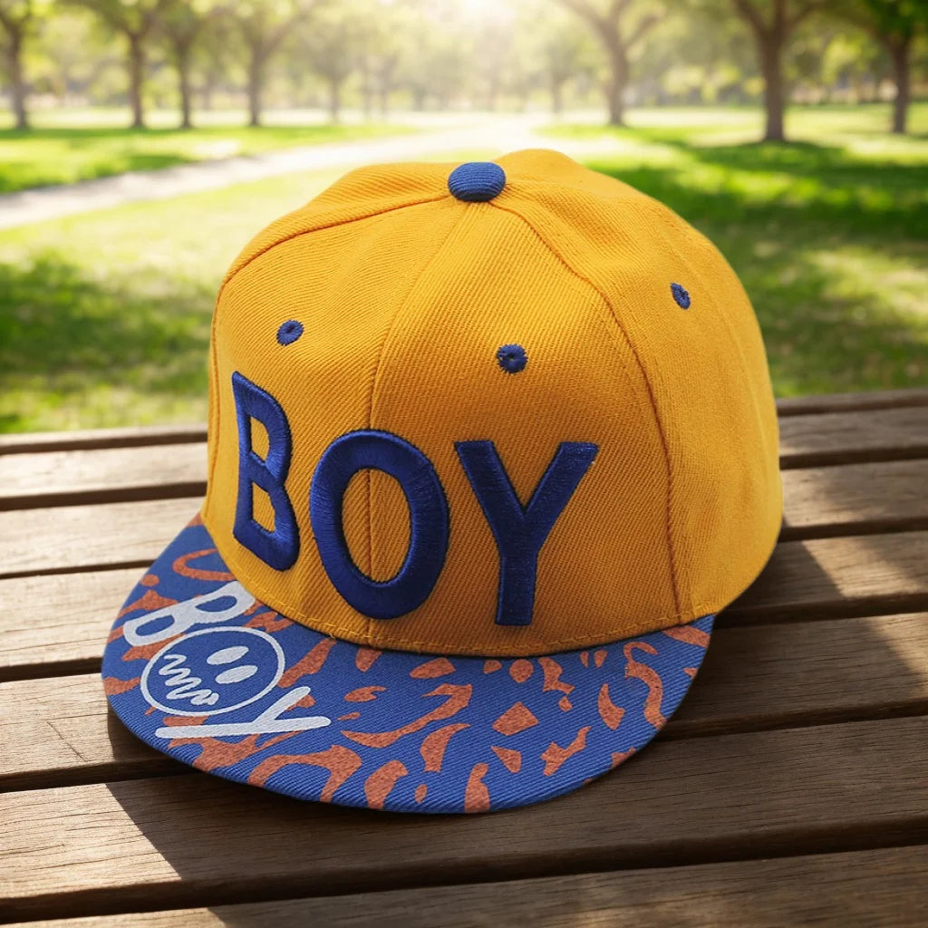 New Fashion Summer Kids Snapback Cap Adjustable Boys Outdoor