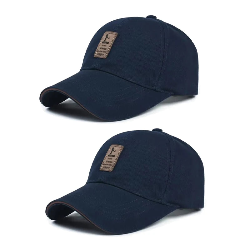 Summer Women Men Structured Baseball Cap Solid Cotton Adjustable Snapback Sunhat Outdoor Sports Hip Hop Baseball Hat Casquette