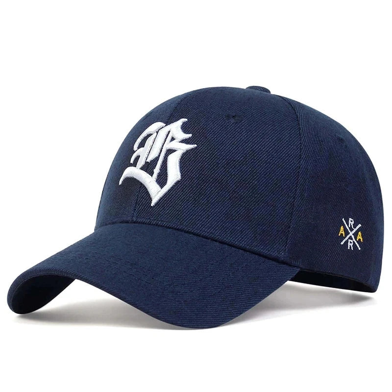 Unisex Gothic Letter Embroidery Baseball Caps