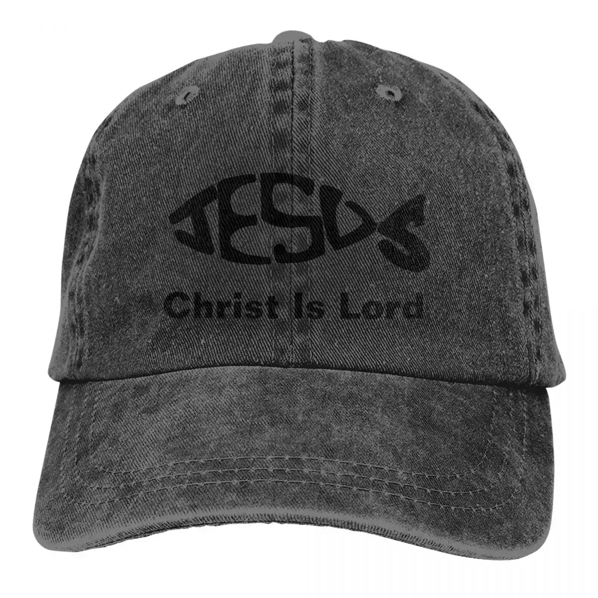New Baseball Cap Jesus Fish Christ Is Lord Outfit