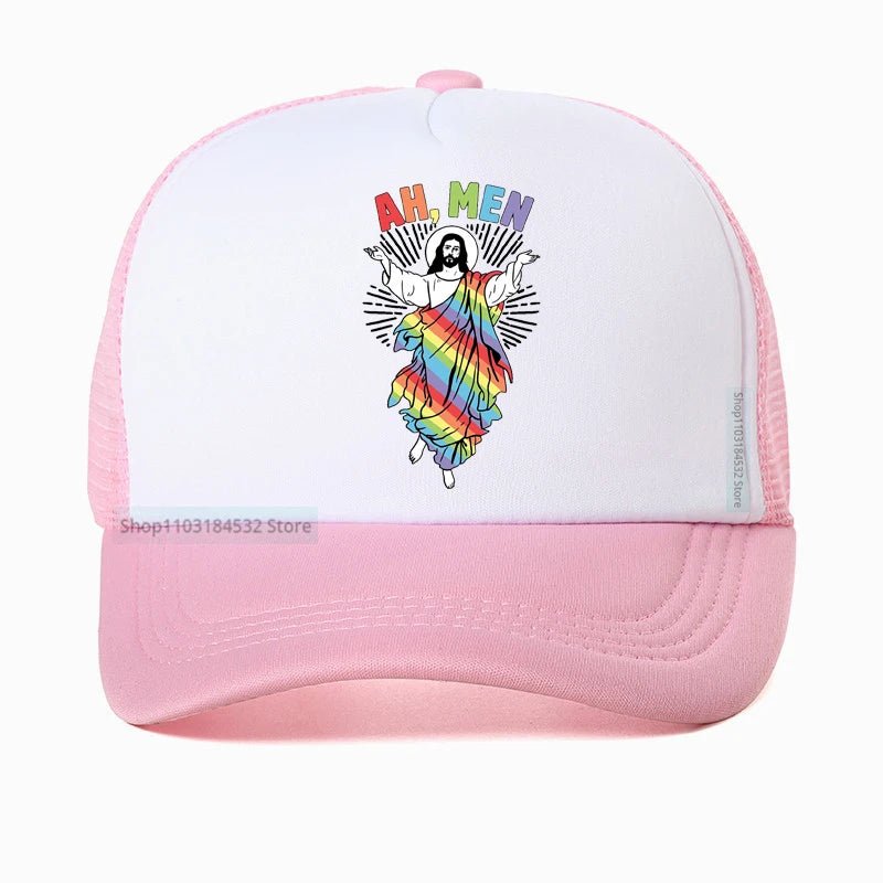 Jesus Christ 3D Print Baseball Cap