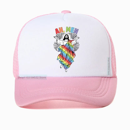 Jesus Christ 3D Print Baseball Cap