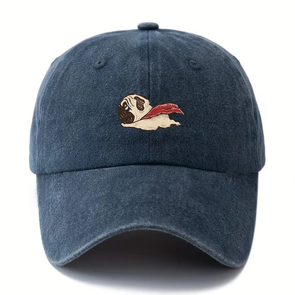 Dog Pattern Printed Baseball Cap For Men And Women