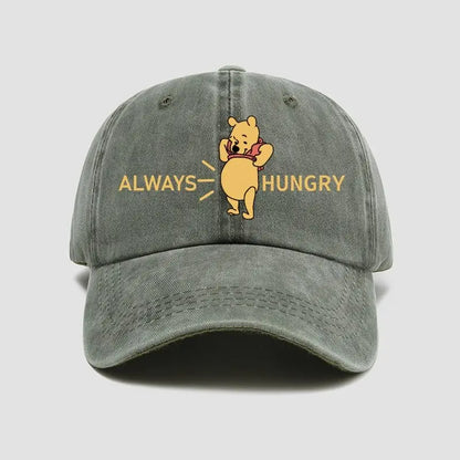 Pooh Bear Casual Hat Cute Anime Figure Winnie Baseball Caps