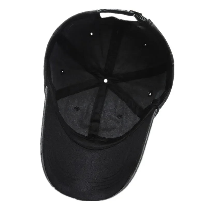 New Unisex Cap Plain Color Washed Cotton