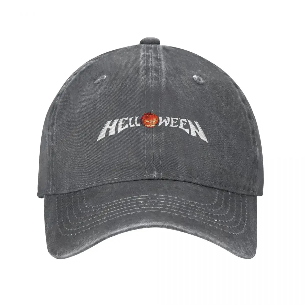 Vintage Helloween Heavy Metal Baseball Caps Unisex Distressed Washed