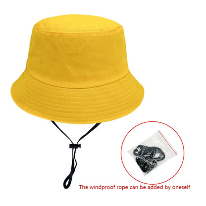 Circumference Fisherman's Hat Female Face Show Small Face Cover Bucket Hat