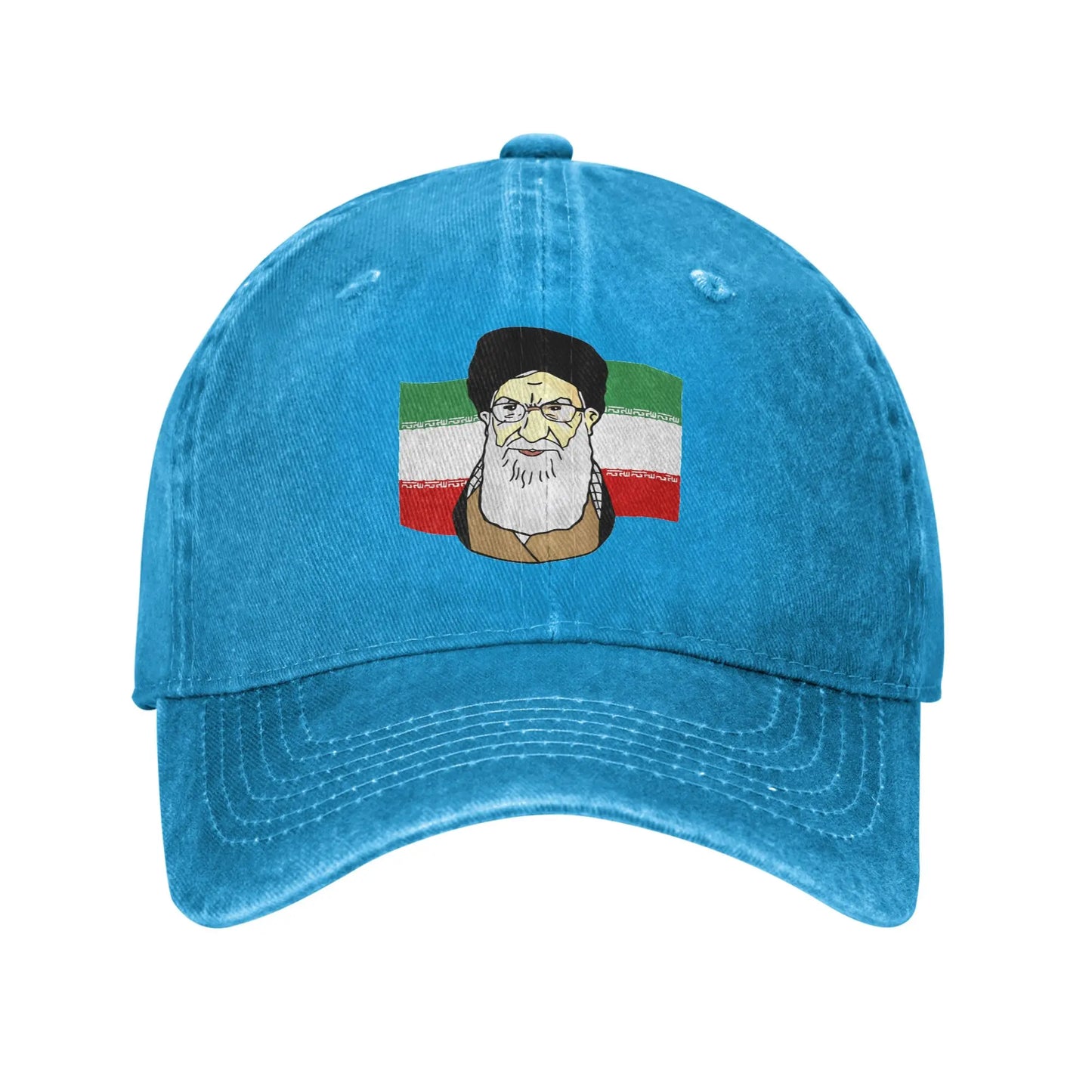 Ali Khamenei Supreme Leader of Iran Sun Baseball Cap