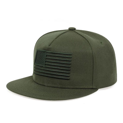 High Quality USA Flag CamouflageFor Men Snapback Caps