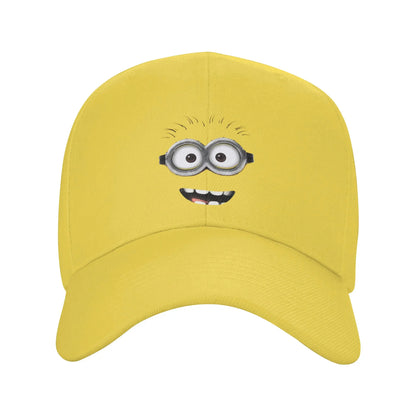Baseball Caps Funny Minions Face Kawaii Outfit For Men Women