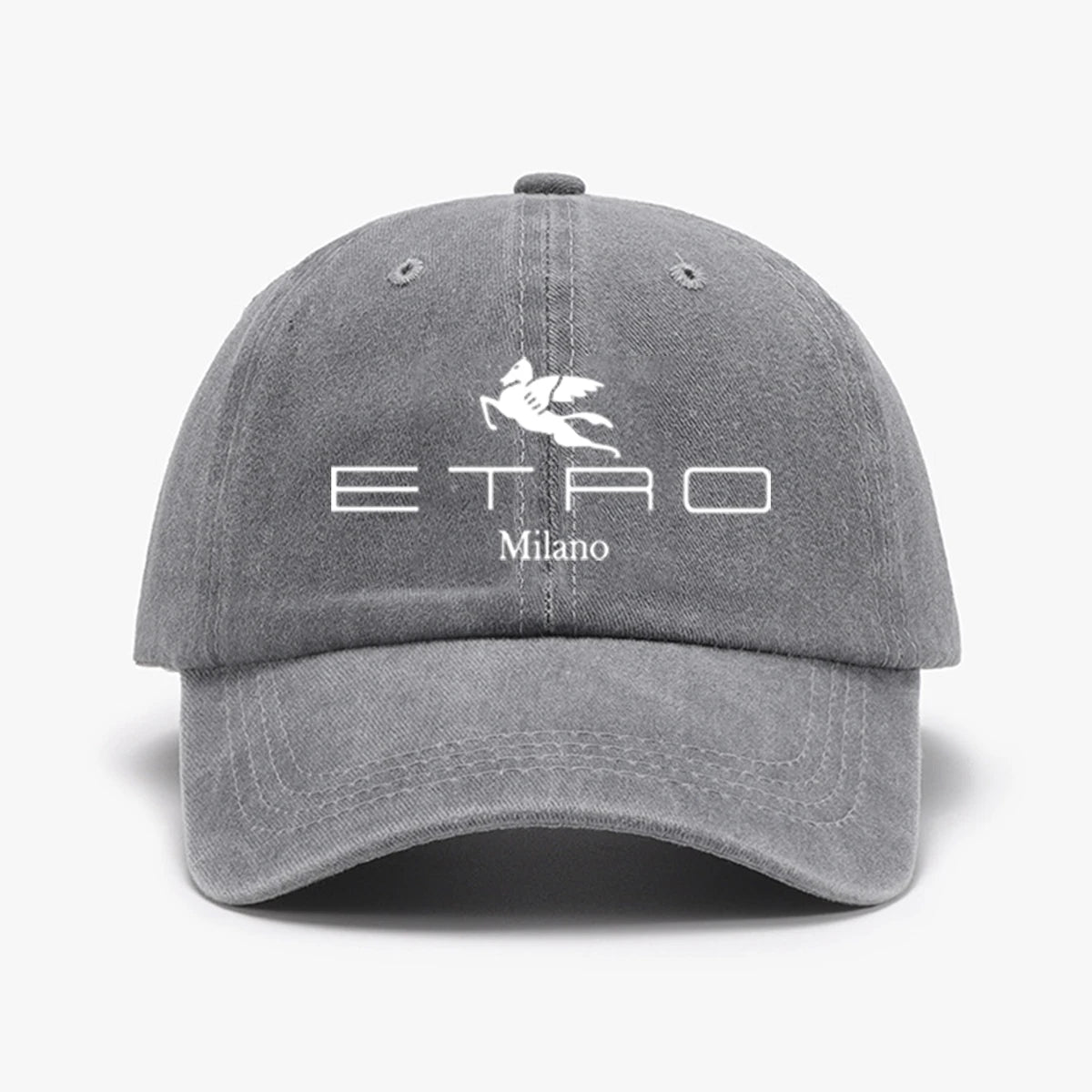 "E.T.R.O" Printed Baseball Cap