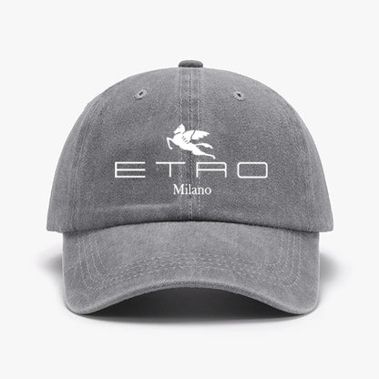 "E.T.R.O" Printed Baseball Cap