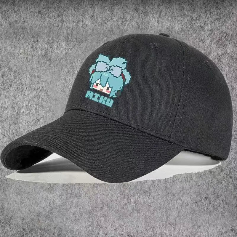 Wandai Hatsune Miku Animation Peripheral Printed Baseball Hat