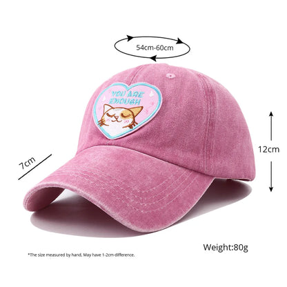New Cute Women's Animal Baseball Cap Snapback Hat Casquette Femme