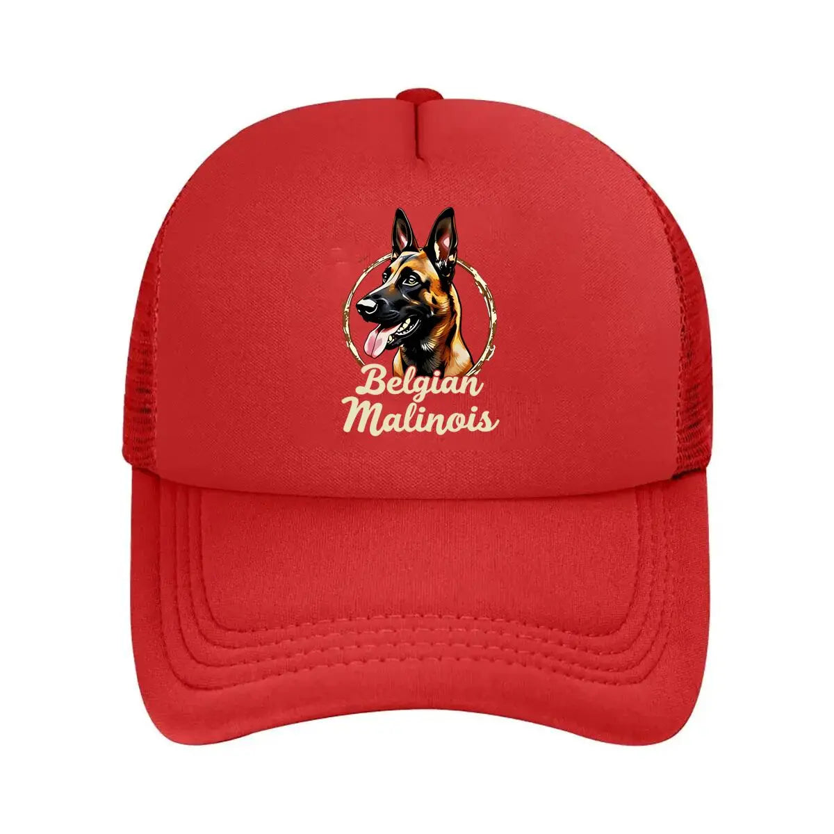 Belgian Shepherd Mesh Baseball Cap