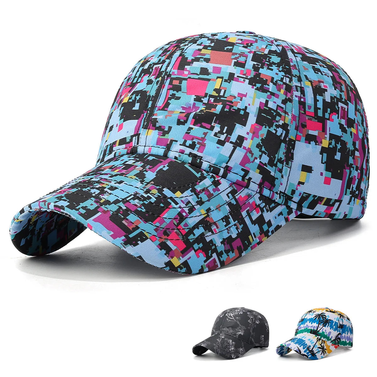 Summer Graffiti Light Board Baseball Cap