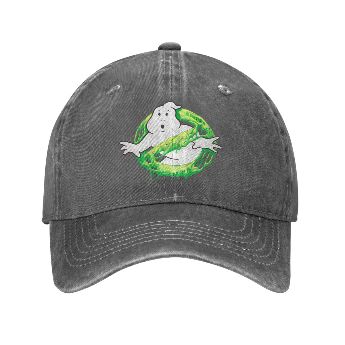 Ghostbusters Slimer Neon Casual Baseball Cap
