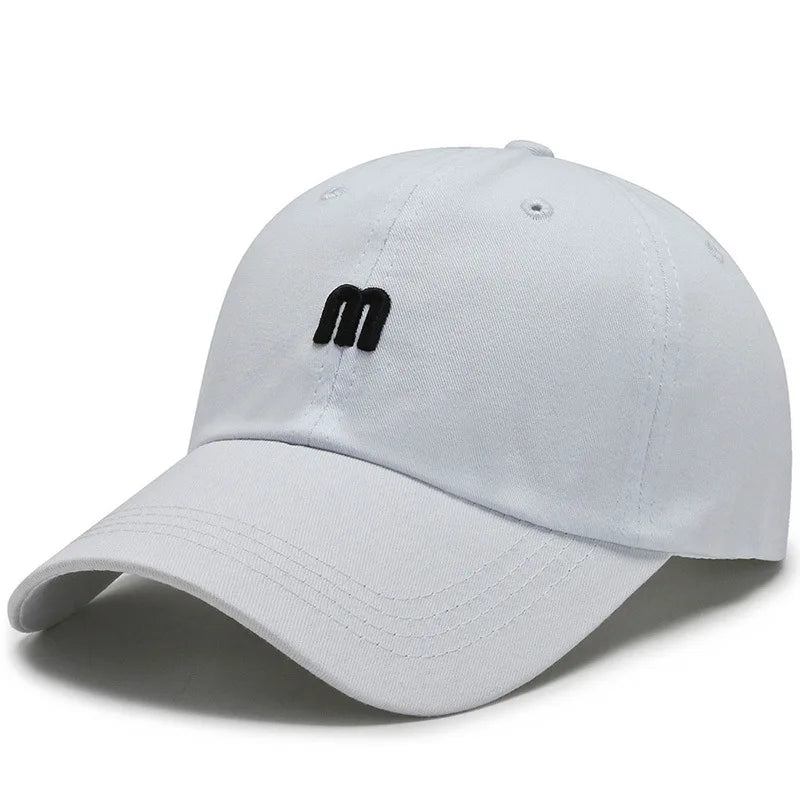 Women's Hats Baseball Caps Korean Plain Letters Polyester Cotton Embroidery