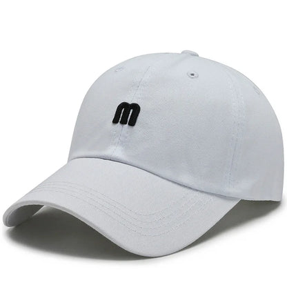 Women's Hats Baseball Caps Korean Plain Letters Polyester Cotton Embroidery