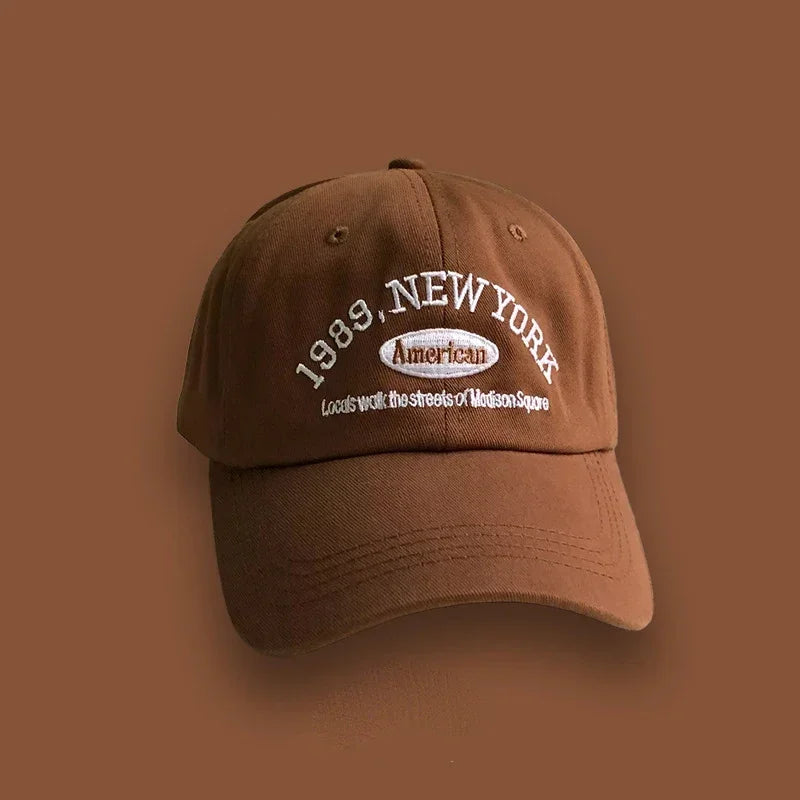 Embroidery 1989 New York Baseball Hats Washed Cotton Cap For Men Women