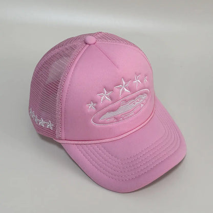 Star Embroidery Baseball Hat