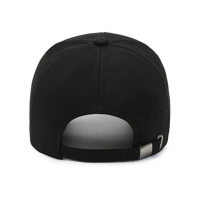 Spring Summer Luxury Brand Baseball Cap Kpop Gorras Hombre Black