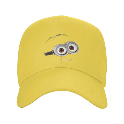 Baseball Caps Funny Minions Face Kawaii Outfit For Men Women