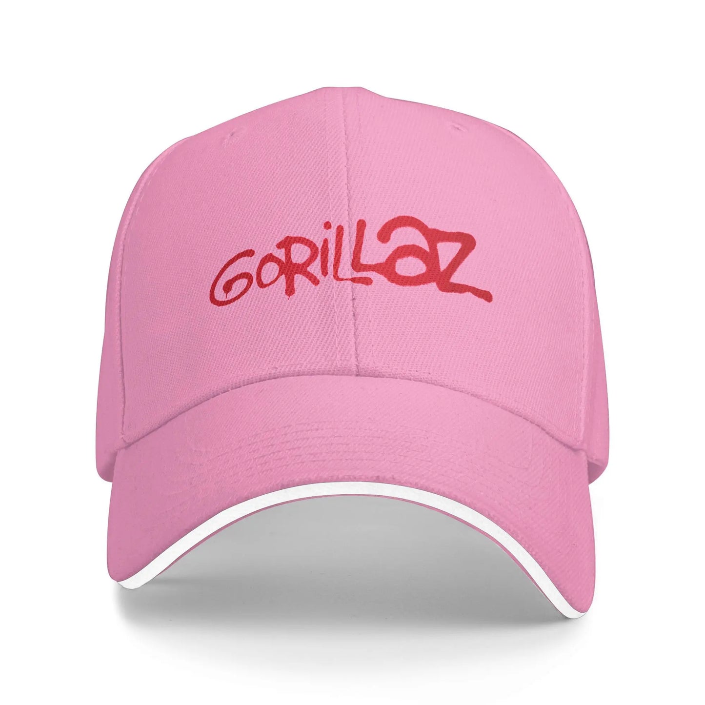 Paint Brush Red Logo Gorillazs Sun Baseball Cap
