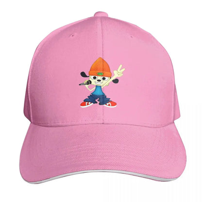 Parappa The Rapper Patchc Cartoon Game Cap Fashion Casual Baseball Caps