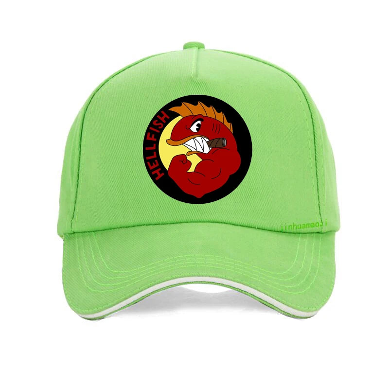 Flying Hellfish! Simpsons Baseball Cap