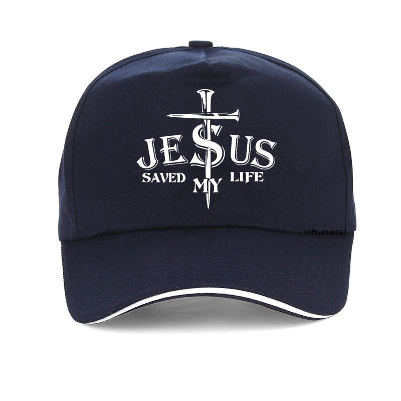 Jesus Saved My Life Baseball Cap