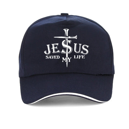 Jesus Saved My Life Baseball Cap