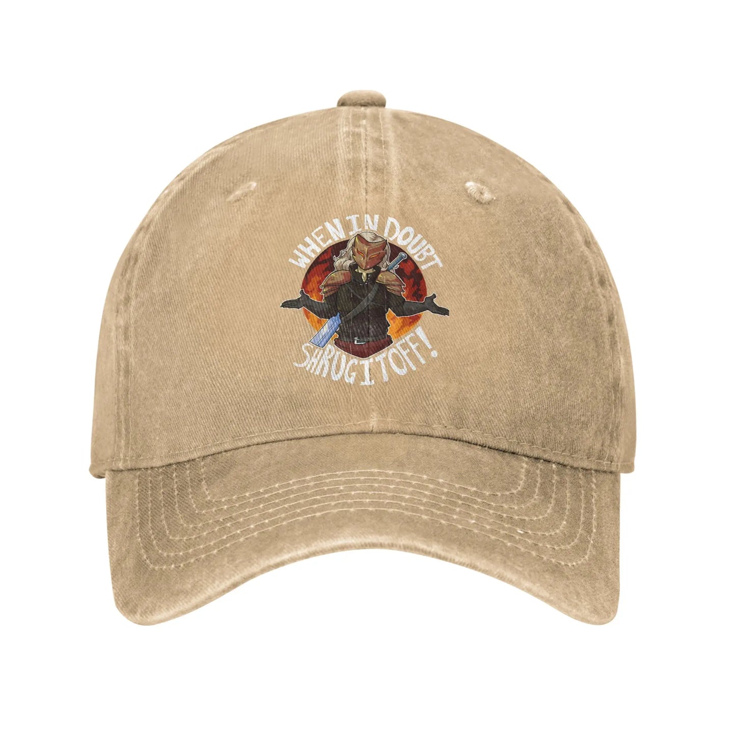 Washed Baseball Cap Slay the Spire 2 Games Baseball Caps