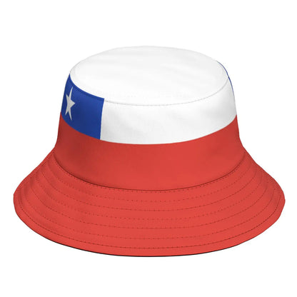 Chile Fisherman Hats Custom Made Name Number Team Logo Bucket Cap
